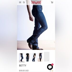 NWT Kimes Ranch Betty Jeans 16/32